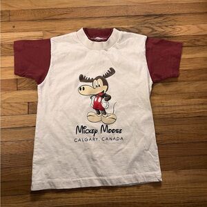 Vintage Quality Goods Size 6 Mickey Moose T-Shirt